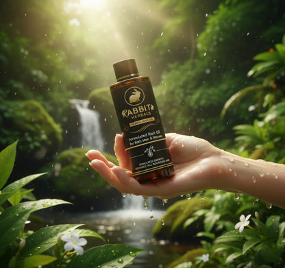 Rabbit Herbal Hair Oil – 100% Stronger, Healthier Growth ⭐⭐⭐⭐⭐ 4.9/5